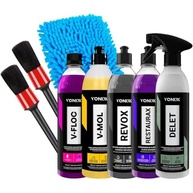 Kit Completo Vonixx: Shampoo, Selante, Revitalizador, Limpador e Acessórios Karbox para Detalhamento Automotivo - imagem 2