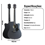 Violão Tagima Andes: Seu Som Completo! - imagem 2