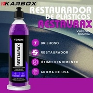 Kit Completo Vonixx: Restaurax, Tok Final, V-Floc e Delet + Acessórios Karbox para Detalhamento Profissional - imagem 5