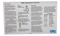 Kit Teste Compressão OTC 5606: Diagnóstico Preciso para Motores a Gasolina - imagem 5