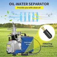 Bomba Compressor de Ar YONG HENG 4500PSI - Alta Pressão com Parada Automática e Filtro Integrado - imagem 5