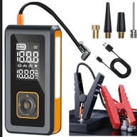 Carregador Portátil 8000mAh: Compressor de Ar, Power Bank e Luz de Emergência - imagem 5