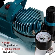 Master Airbrush TC-40: Compressor Aerógrafo Profissional Potente e Silencioso - imagem 4