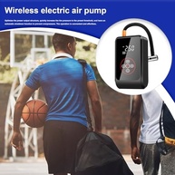 Compressor de Ar Portátil: Bomba Elétrica com Desligamento Automático e Tela LED | Essencial para Carro, Moto, Bike e Mais! - imagem 4