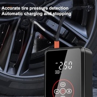 Compressor de Ar Portátil: Bomba Elétrica com Desligamento Automático e Tela LED | Essencial para Carro, Moto, Bike e Mais! - imagem 3