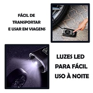 Compressor de Ar Portátil Digital SYANG PREMIUM: Encha Pneus de Carro, Bike, Moto e Bolas com Inteligência! - imagem 5
