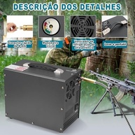 Compressor PCP 300 BAR 12V/110V/220V: Potência e Portabilidade para seu PCP - imagem 5