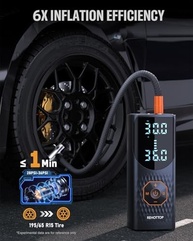 Compressor de Ar Portátil 160PSI: Inflador Rápido e Inteligente para Seu Veículo - imagem 3