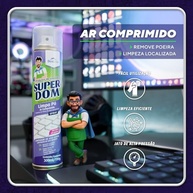 Dom Line Limpa Pó com Ar Comprimido - 300ml - Limpeza Profunda em Locais de Difícil Acesso - imagem 5