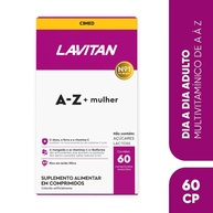 Lavitan A-Z Mulher: Saúde Completa em 60 Comprimidos - imagem 2