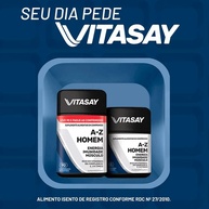 Vitasay A-Z Homem: Energia e Imunidade em 90 Comprimidos - imagem 2