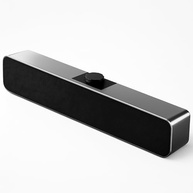 Caixa de Som - Soundbar Estéreo USB para PC Computador TV - Som Potente com Efeito Estéreo e Modo Auxiliar - imagem 2