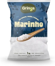 Grings Sal Marinho Comum Moido Iodado 1Kg - imagem 3