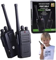 Kit Walkie Talkie Infantil 2 Rádios Comunicadores - Diversão e Aventura com Lanterna! - imagem 2