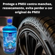 Pneu Pretinho Blue Super Concentrado: Brilho Intenso e Proteção Duradoura para Seu Carro - imagem 3