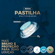 JIMO Lava Louças Multicamadas - Detergente Concentrado com 15 Pastilhas para Máquina de Lavar Louças com Brilho Extra e Proteção - imagem 4