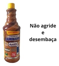 Duratto Limpador Super Concentrado para Pisos Laminados - Sem Fragrância, Rende até 20L, Protege e Brilha - imagem 3