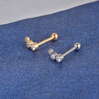 Piercing Aço Cirúrgico Zircônia: Helix, Tragus e Conch - imagem 2