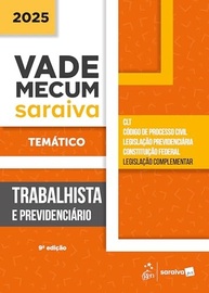 Vade Mecum Trabalhista e Previdenciário 9ª Edição 2025: Essencial para Advogados e Concurseiros - imagem 2