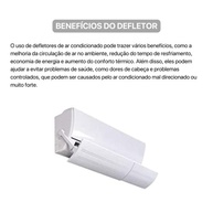 Defletor Ajustável para Ar Condicionado – Distribuição Uniforme do Ar com Design Moderno - imagem 3