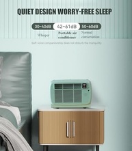 Mini Ar Condicionado Portátil 2226BTU - Silencioso, Baixo Consumo, Ideal para Casa e Viagem - imagem 5