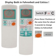 Controle Remoto Universal para Ar Condicionado Daikin – Modelos ARC433A1, A70, B70, A15, A31, A72, A75, B46, B47 | Pronto para Usar - imagem 3