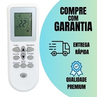 Controle Remoto Ar Condicionado Compatível Com Consul Split Bem Estar Facilite Portátil - imagem 2