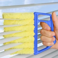Escova de Limpeza Multiuso para Persianas e Ar Condicionado - Azul Removível - imagem 2