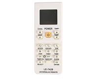 Controle Remoto Universal para Ar Condicionado com 4 Pilhas Inclusas - Compatível com Várias Marcas - imagem 1