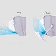 Defletor de Ar Condicionado com Regulagem de Ângulo - 50cm a 100cm | Proteja-se do Ar Direto - imagem 3