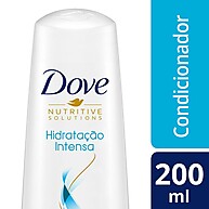Condicionador Dove Hidratação Intensa 200ml – Cabelos 5x Mais Macios - imagem 1