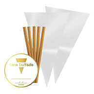 Cone Trufado: Kit Embalagem Sofisticada - imagem 1