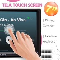 Central Multimídia 2 Din: Seu Carro Mais Conectado! - imagem 2