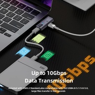 Adaptador USB-C 2 em 1: Carregue e Conecte! - imagem 3