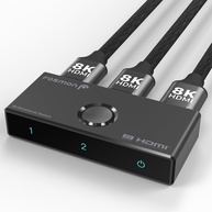 Fosmon HDMI 8K Bi-Direcional: Conecte 1 ou 2 Fontes com Qualidade Impecável - imagem 1