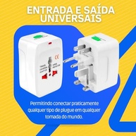 Adaptador de Tomada Universal Premium: Conecte-se em +150 Países | Bivolt e Segurança - imagem 3
