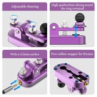 Mini Rádio Morse Putikeeg Roxo: Conecte-se com o Código CW e Telegrama! - imagem 4