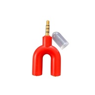 Adaptador P3 para Fone e Microfone: Conecte Tudo com Estilo Vermelho! - imagem 2