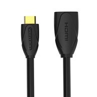 Adaptador Mini HDMI para HDMI Vention 1m: Conecte e Amplie Sua Tela com Qualidade - imagem 4