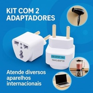 Adaptador Universal de Tomada 2 Unidades: Conecte-se Globalmente com Segurança e Praticidade - imagem 3