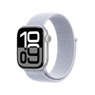 Apple Watch Series 10 GPS 42mm: Caixa Prateada, Loop Nuvem Azul - Saúde e Conectividade Avançada - imagem 1