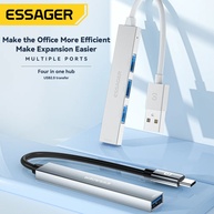 Hub USB-C 4 em 1 Essager: Expanda Sua Conectividade! - imagem 3