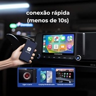Adaptador CarPlay Android Auto Wireless Automático: Conectividade Total no Seu Carro! - imagem 4