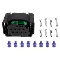 Conector Sensor Radar 8 Pinos eMagTech 4F0972708 para VW - Plugue Borracha - imagem 2