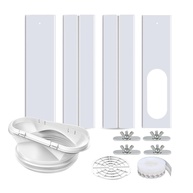 Kit de Vedação para Ar Condicionado Portátil Universal 2 em 1 - Conector 13/15cm com Painéis Ajustáveis - imagem 1