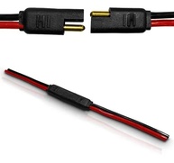Chicote Conector Plug 2 Vias 4mm: Conexão Segura e Profissional para Seus Falantes - imagem 1