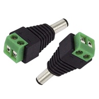 Conector P4 Macho: Kit 10 para CFTV e Câmeras - imagem 1