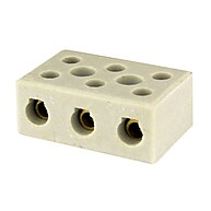 Conector Tripolar 16mm Foxlux: Segurança Elétrica com 12 Unidades - imagem 1