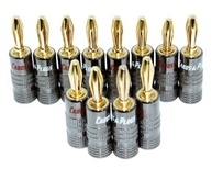 Conectores Banana Plug para Caixas de Som: Pack 8 Unidades Cinza Escuro - imagem 5