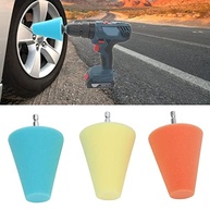 Kit 3 Cones de Polimento para Rodas de Carro, Moto e Barco - Brilho Impecável! - imagem 5